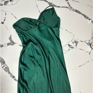 Selfie Leslie Forest Green Twilight Tango Dress
